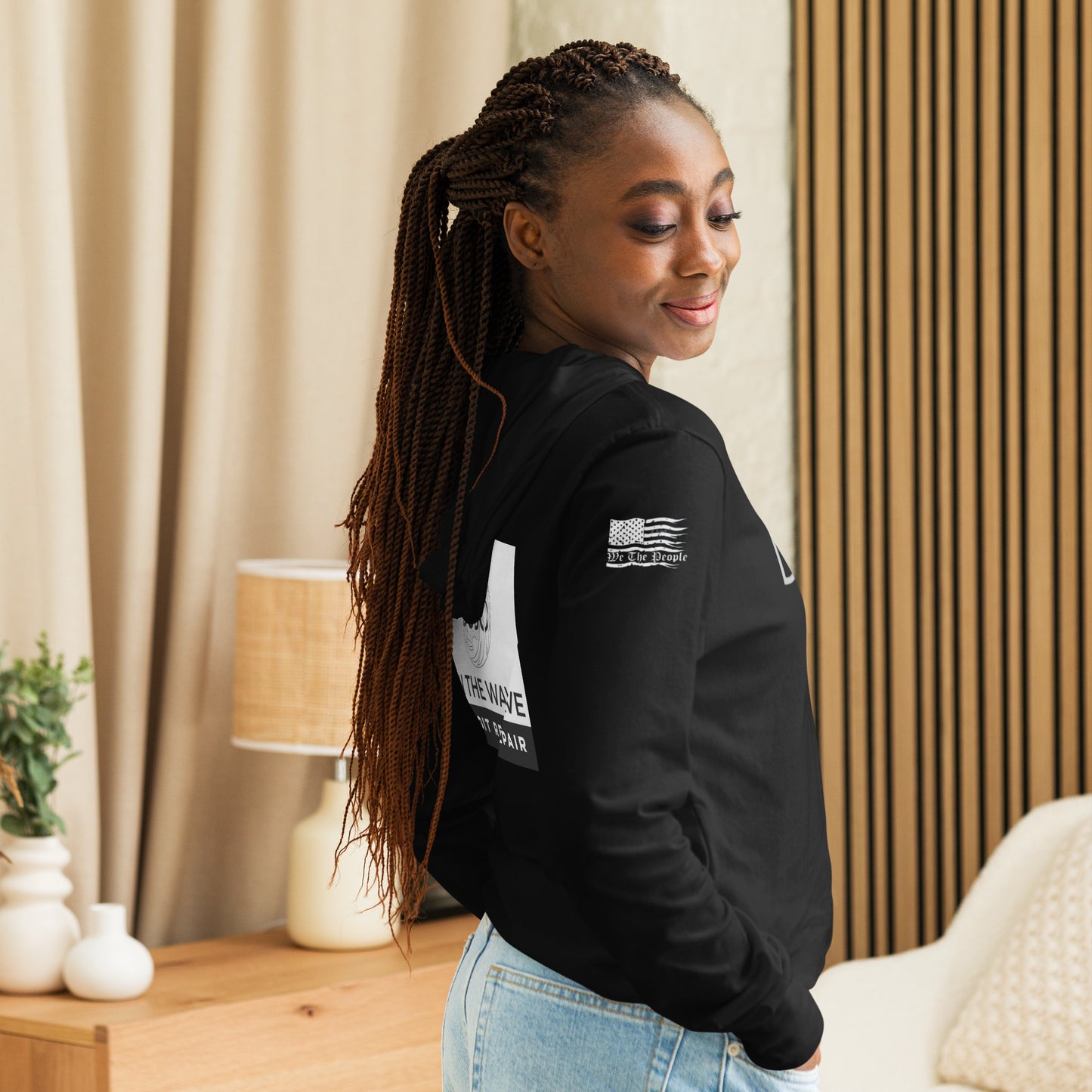 Dojo Credit Repair- Hooded long-sleeve tee