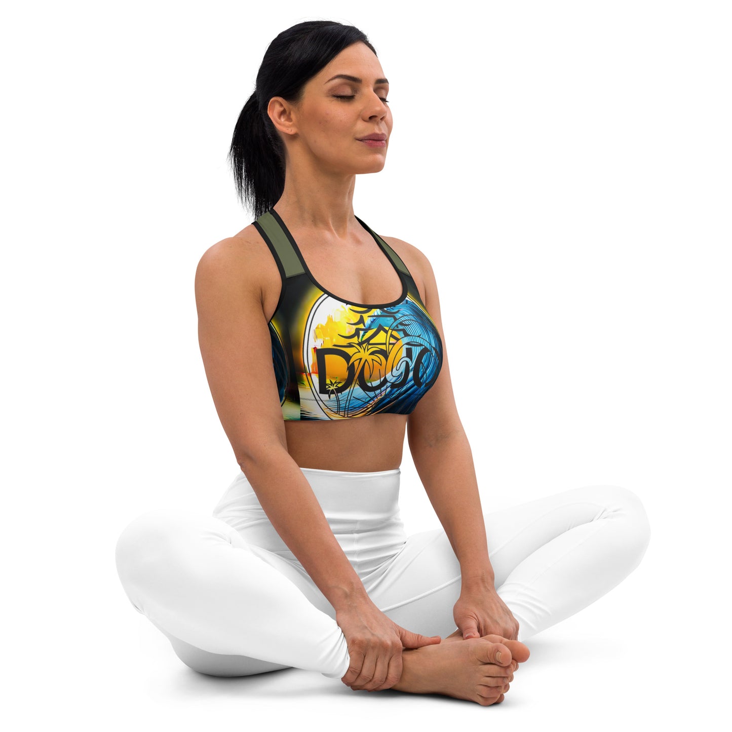 DOJO AI -Padded Sports Bra