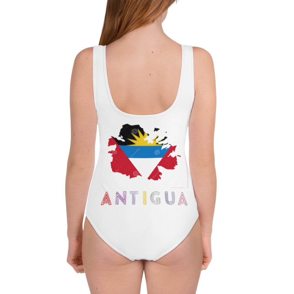 Antigua Fun- All-Over Print Youth Swimsuit