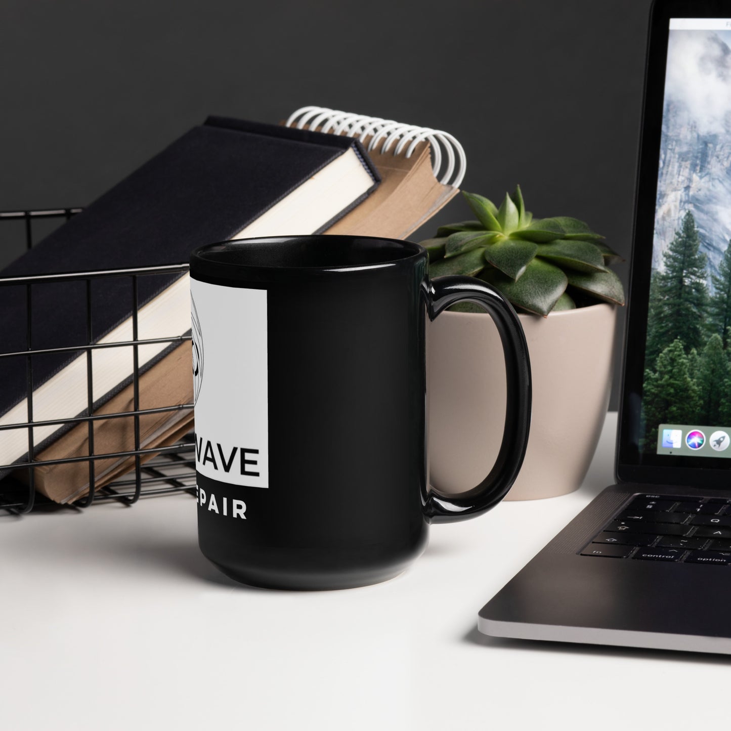 DOJO CREDIT REPAIR - Black Glossy Mug