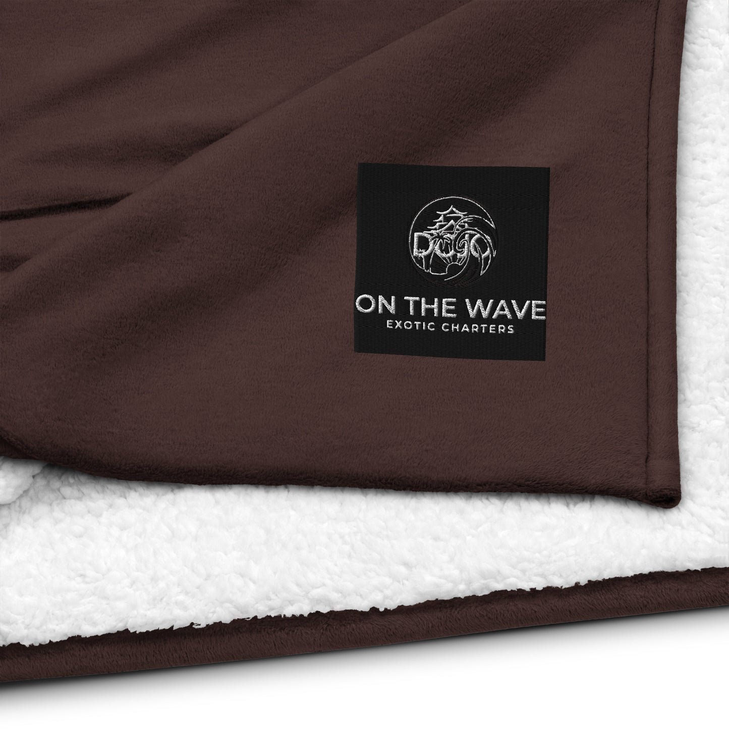 Dojo On The Wave  Exotic Charters -Premium sherpa blanket