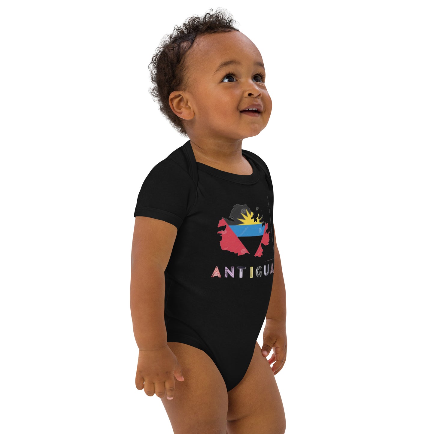 Antigua- Organic cotton baby bodysuit