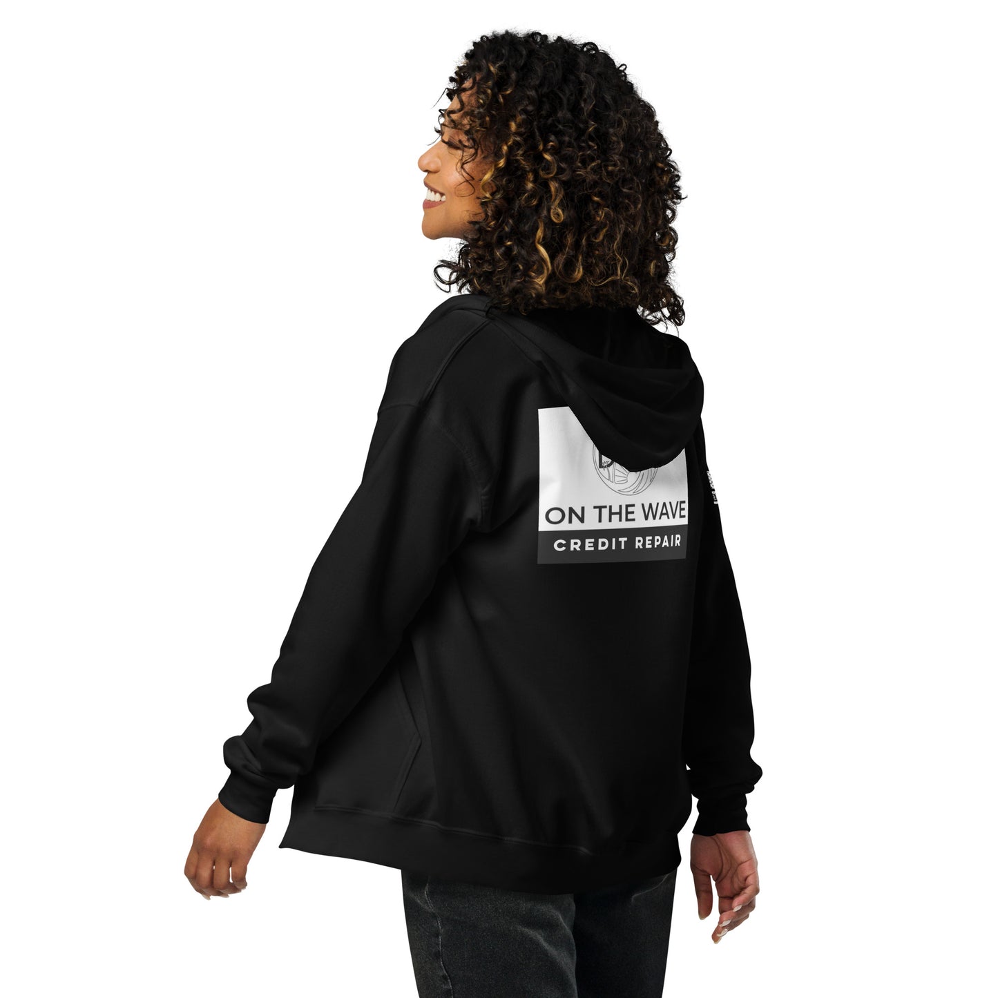 Dojo Credit- Unisex heavy blend zip hoodie